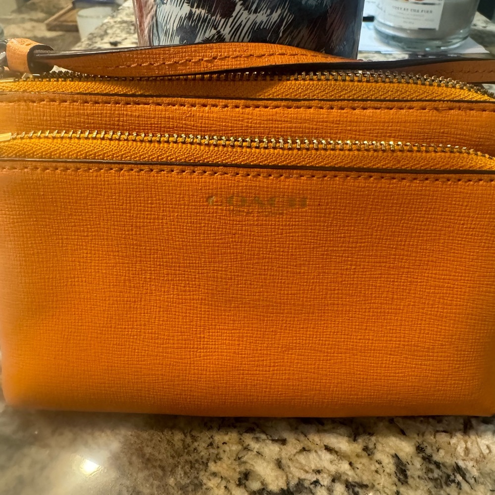 Coach wristlet with card holders